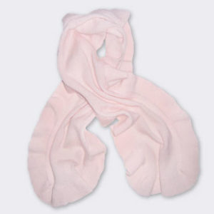 cz-0694-pink cashmere ruffle scarf-$130.00