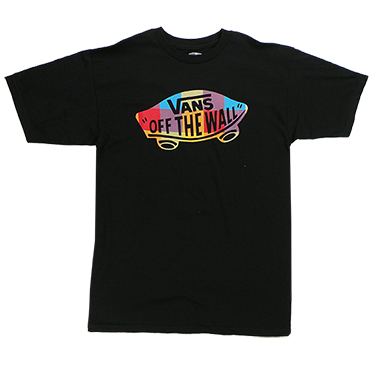 Vans Off The Wall Squared Mens T-Shirt in Black- $15.99