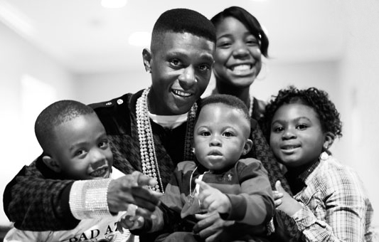 Incarcerated rapper Lil Boosie's daughter Iviona Hatch(far right) ...