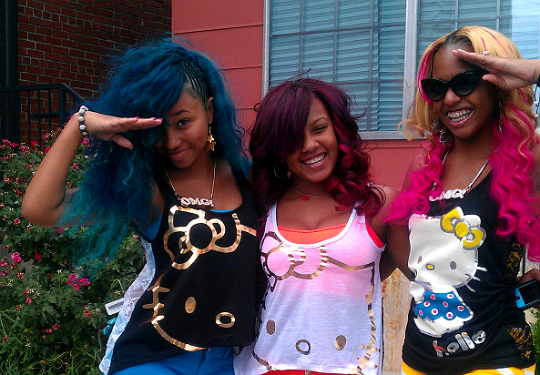 THE OMG GIRLZ GET COLORFUL & TRENDY AT BEST ACADEMY