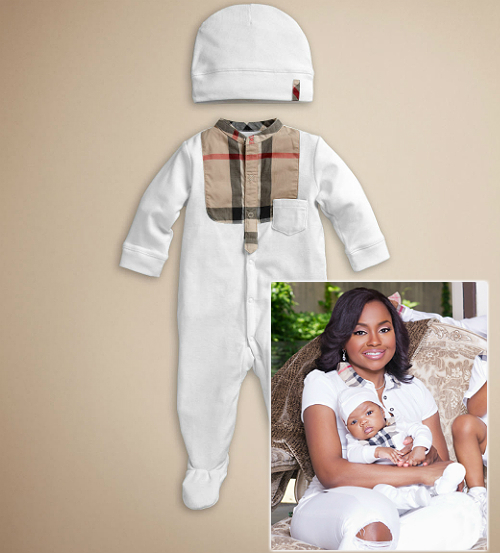 baby boy burberry outfit