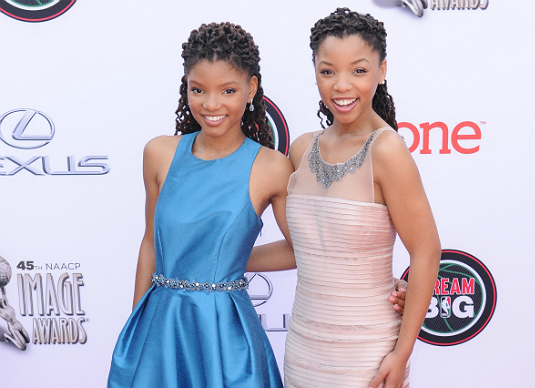 Chloe And Halle Bailey Attend The 45th Naacp Awards