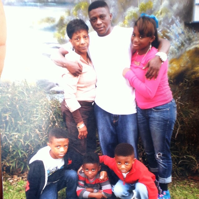 Archived picture of Boosie and kids