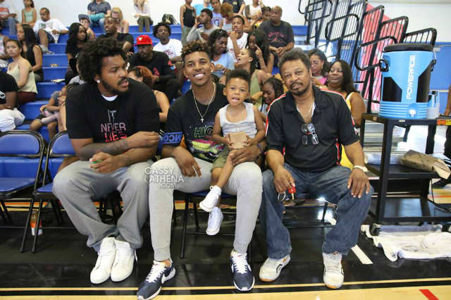 Foto de família do(a) atleta, casada com , famoso por Washington Wizards, Los Angeles Lakers and Golden State Warriors.
  