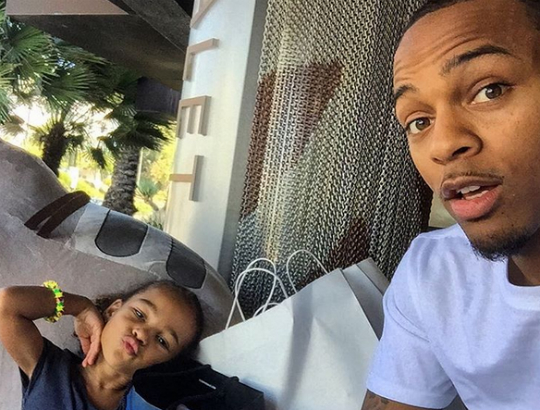 SHAD MOSS HAS WORDS OF WISDOM FOR SINGLE PARENTS, HANGS 