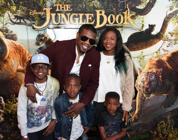 ATLANTA, GEORGIA - APRIL 09: R. City and family attend "The Jungle Book" advanced screening on April 9, 2016 at Regal Cinemas Atlantic Station in Atlanta, Georgia. (Photo by Paras Griffin/Getty Images for Disney/The Jungle Book )"