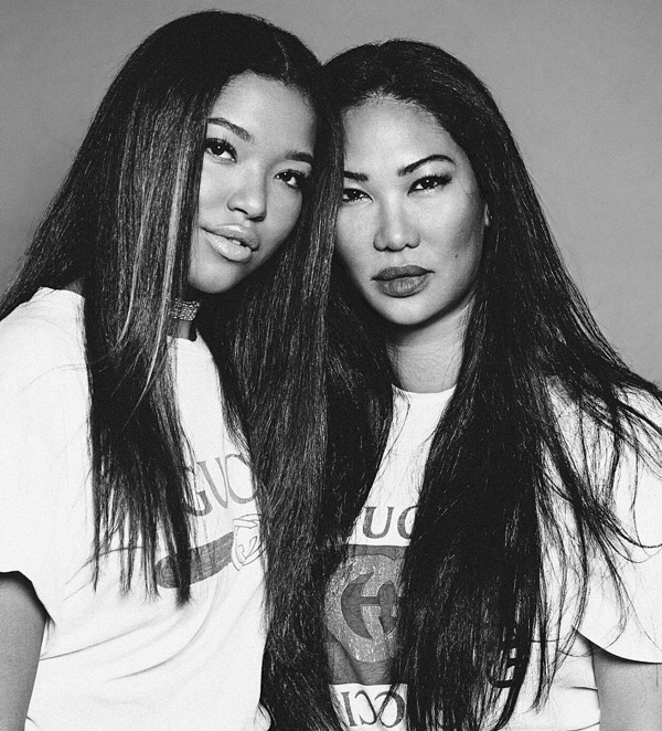 Kimora Lee Simmons and her daughter, Ming, were Just Fab!