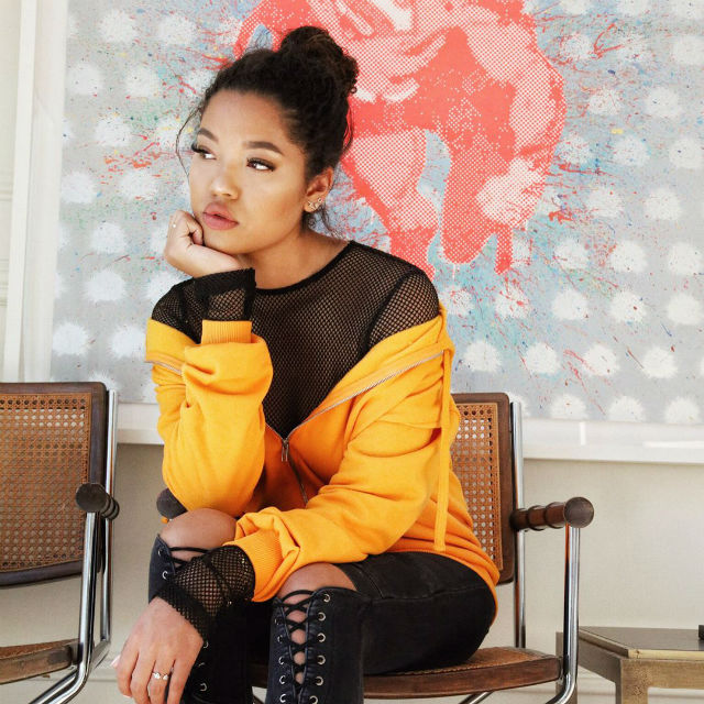 Ming Lee Simmons is following her mom's footsteps into the world of modeling. The daughter of Kimora Lee Simmons and Russell Simmons recently shared some photos from a photo shoot that she did with photographer JMarc Murray. In several different shots, Ming can be seen showing off clothing from Nakd Fashion. Check out more photos in the gallery.