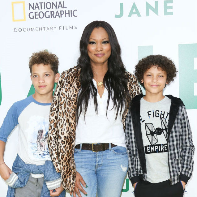 Garcelle Beauvais and her sons, Jaid and Jax,