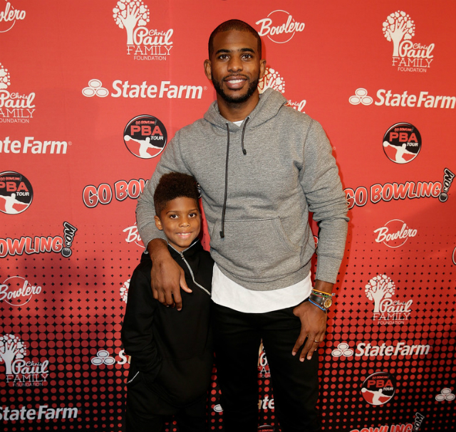 CHRIS PAUL AND SON SHINE AT THE PBA CELEBRITY INVITATIONAL