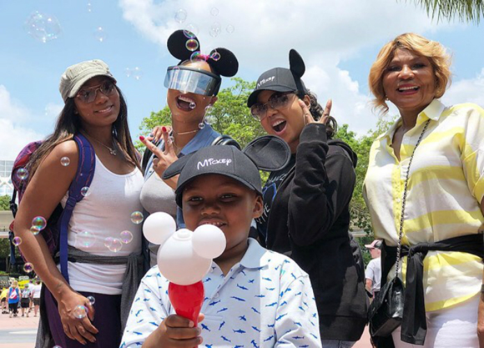 Vincent Herbert And Tamar Braxton S Son Celebrated His Birthday At Disneyland