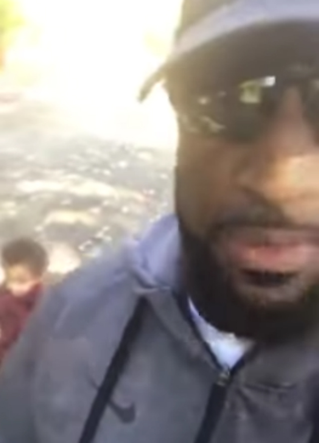 Grandpa Duties Rickey Smiley Takes His Grandson For A Walk