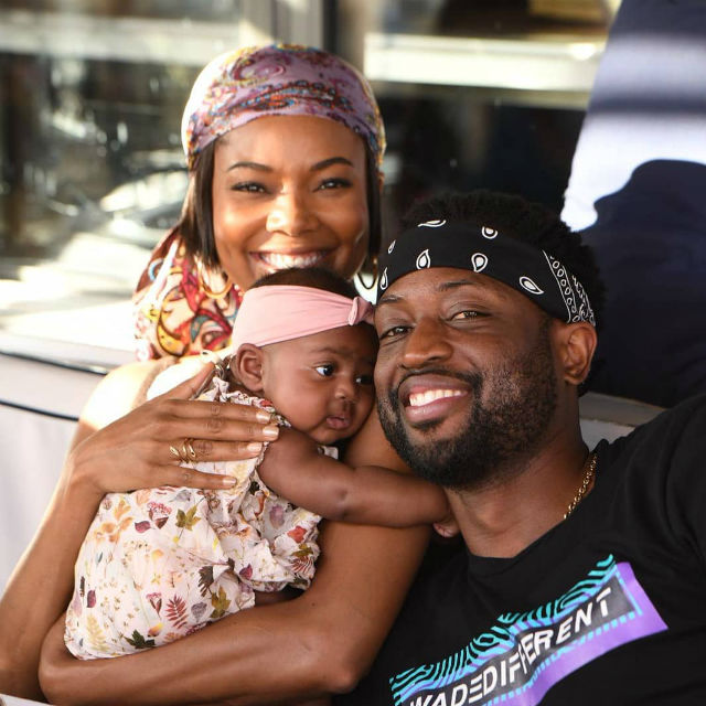 Gabrielle Union Shares Sweet Photos Of Daughter Kaavia And Husband Dwyane Wade