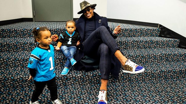 CAM NEWTON AND KIA PROCTOR WELCOME BABY NO. 4
