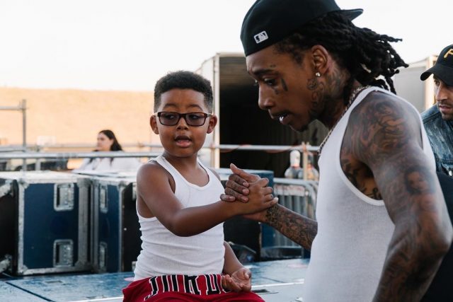 wiz khalifa and son sebastian thomaz: 5 cute moments that will