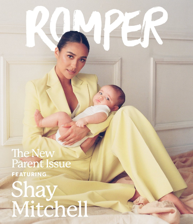 640px x 745px - SHAY MITCHELL COVERS 'ROMPER' WITH HER BABY GIRL