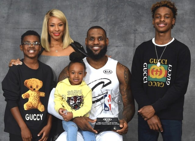LEBRON JAMES' WIFE AND KIDS: 5 OF YOUR 