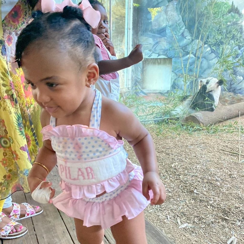 PORSHA WILLIAMS AND DAUGHTER ENJOY FUN TI