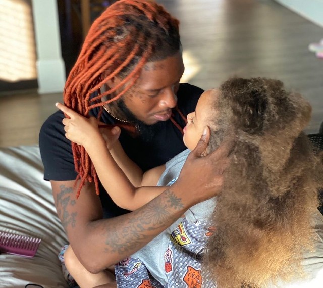 FETTY WAP SPENDS QUALITY TIME WITH HIS DAUGHTER