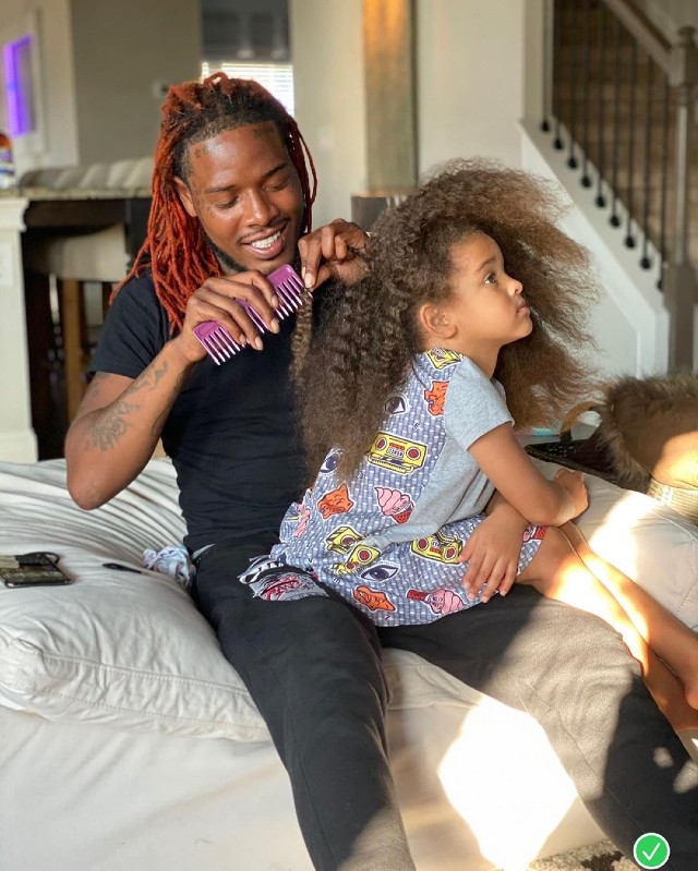 FETTY WAP SPENDS QUALITY TIME WITH HIS DAUGHTER