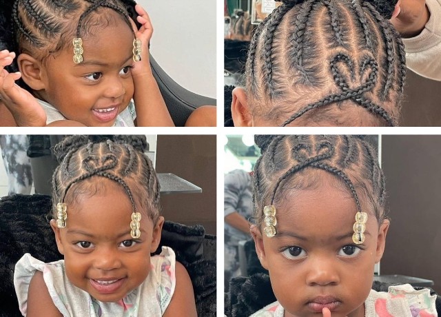 Dwyane Wade And Gabrielle Union S Daughter Kaavia Is A Braided Beauty