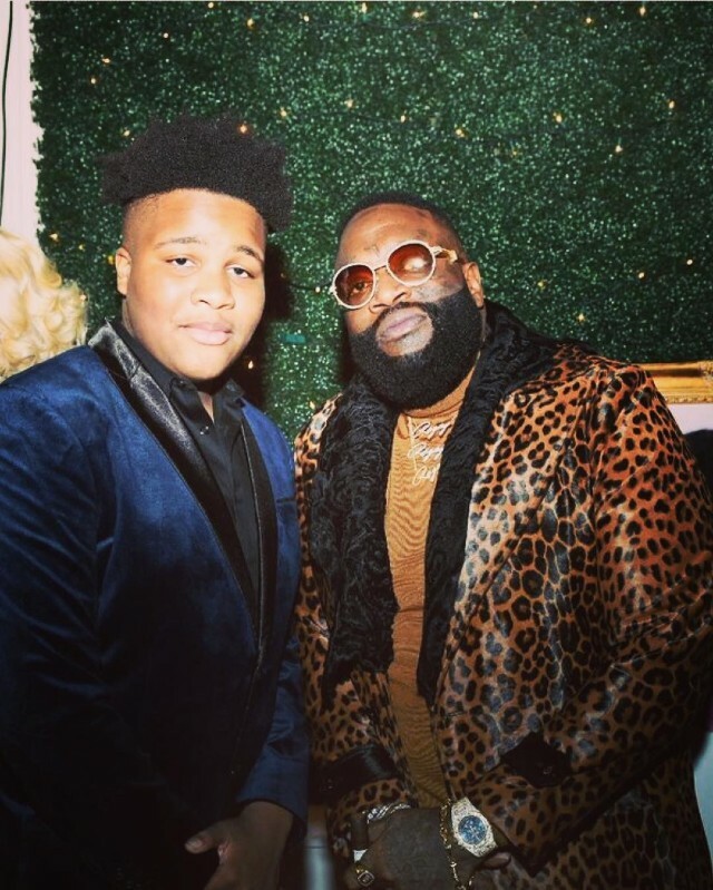 RICK ROSS GIFTS HIS 16-YEAR-OLD SON A WING STOP FRANCHISE FOR HIS BIRTHDAY