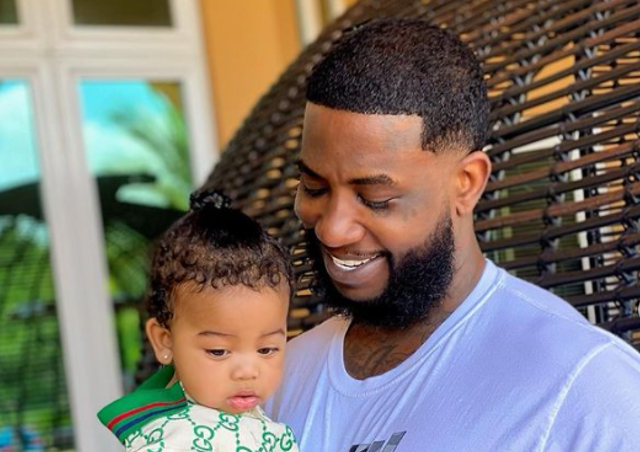 THE INTERNET IS IN LOVE WITH NEW CLIP OF GUCCI PLAYING WITH HIS SON