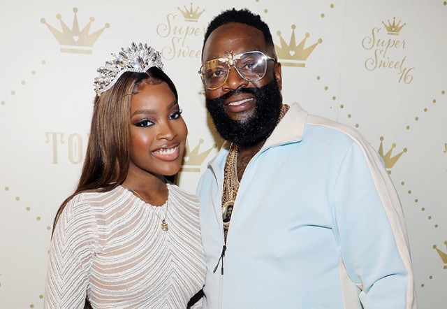 Is Rick Ross Expecting His First GrandChild? How Old Is Toie Roberts? Does She Have A Boyfriend?