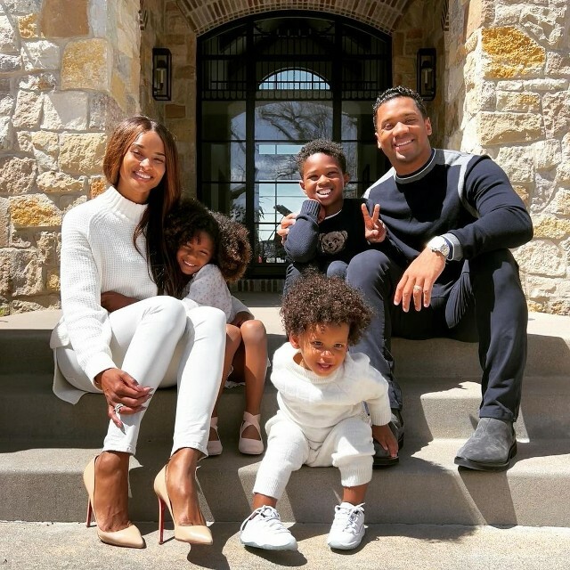 CIARA, RUSSELL WILSON AND KIDS CELEBRATE EASTER IN THEIR NEW HOUSE IN ...
