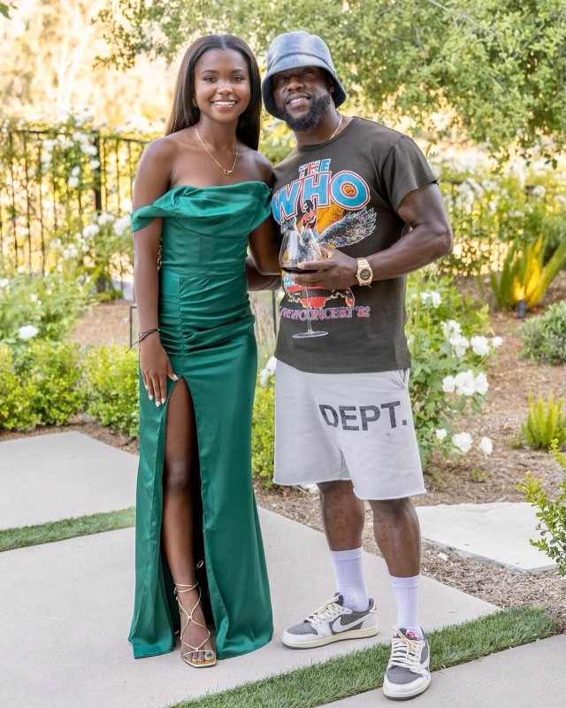 KEVIN AND TORREI HART SEND THEIR DAUGHTER OFF TO PROM