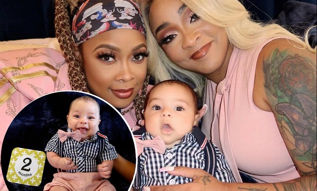 DA BRAT AND JESSECA DUPART CELEBRATE SON'S 2-MONTH MILESTONE