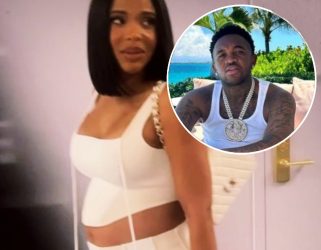 DJ MUSTARD AND GIRLFRIEND BRITTANY STROUD ARE EXPECTING THEIR FIRST