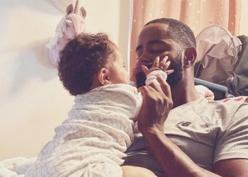 Jay Ellis and daughter in 2020.(Source: Instagram)