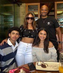 BRONNY JAMES CELEBRATES GIRLFRIEND PARKER WHITFIELD'S BIRTHDAY WITH