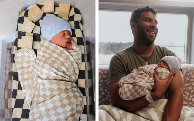 BUBBA WALLACE AND WIFE WELCOME FIRST CHILD, BECKS HAYDEN WALLACE