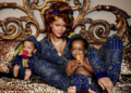Rihanna with her sons. RIHANNA/BCKONLINE