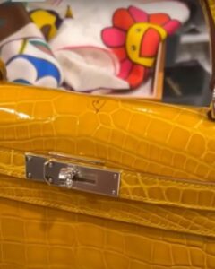 CARDI B'S DAUGHTER, KULTURE, SHOWS OFF SOME ARTWORK ON RAPPER'S $60,000