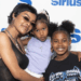 Teyana Taylor and daughters. Noam GALAI/GETTY IMAGES; BCKONLINE