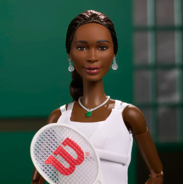 MATTEL HONORS VENUS WILLIAMS WITH HER OWN BARBIE AS A PART OF INSPIRING WOMEN SERIES