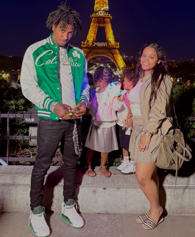 NBA YOUNGBOY’S PREGNANT WIFE JAZLYN GIFTS HIM A CHAIN WITH ALL 12 OF HIS KIDS’ NAMES