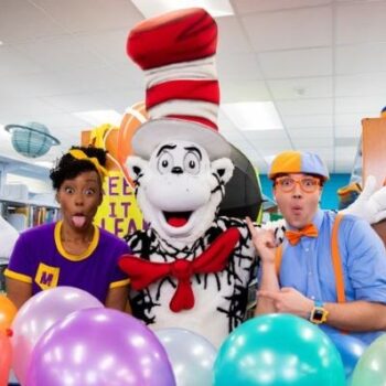 BLIPPI AND CAT IN THE HAT JOIN FORCES IN NEW CROSSOVER EPISODES FOR YOUNG AUDIENCES