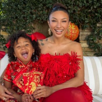 JEANNIE MAI CELEBRATES LUNAR NEW YEAR WITH DAUGHTER MONACO