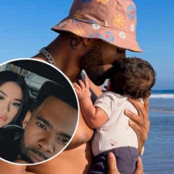 SINGER MARIO PENS SWEET MESSAGE TO PARTNER ESMERALDA AND SON LORD NASIR BARRETT