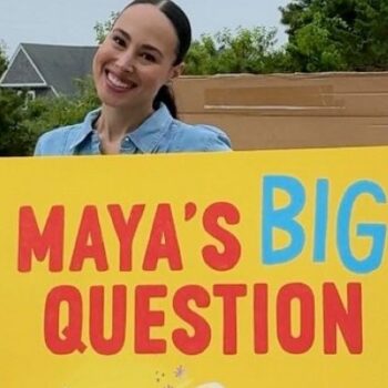MEENA HARRIS INTRODUCES NEW CHILDREN’S BOOK “MAYA’S BIG QUESTION”
