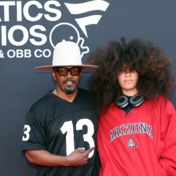 JAMIE FOXX ENJOYS FATHER-DAUGHTER OUTING WITH ANELISE AT FLAG FOOTBALL EVENT