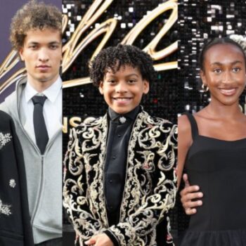 GARCELLE BEAUVAIS, STEPHEN A. SMITH STEP OUT WITH THEIR KIDS FOR ‘MICHAEL’ PREMIERE AS JULIANO KRUE VALDI STEALS THE SHOW