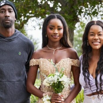 GOLDEN BROOKS AND D.B. WOODSIDE SEND THEIR ‘GOLDEN GIRL’ OFF TO PROM