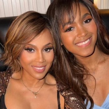 DEBORAH COX CELEBRATES OPENING NIGHT OF TITANIQUE WITH HUSBAND AND DAUGHTER