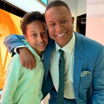 CRAIG MELVIN’S SON DELANO JOINS HIM ON TODAY FOR BRING YOUR KIDS TO WORK DAY