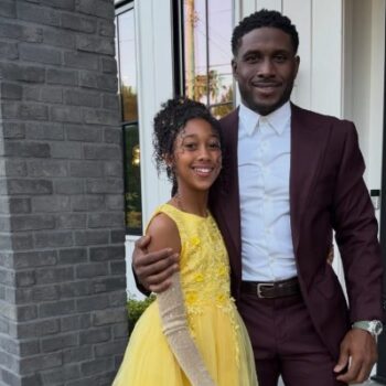 REGGIE BUSH SHARES SWEET DADDY-DAUGHTER DANCE PHOTOS ON DAUGHTER’S 13TH BIRTHDAY